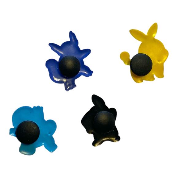 Pokemon Shoe Charms | Set of 4 Fits Crocs | Pikachu, Squirtle, Blastoise, Tepig - Picture 6 of 6